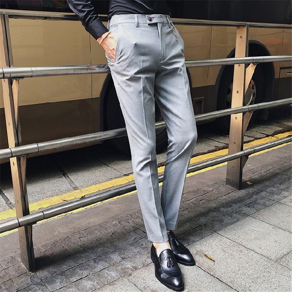 Compre Puro Traje Para Hombre Pantalon Moda Ocio Hombres Vestido