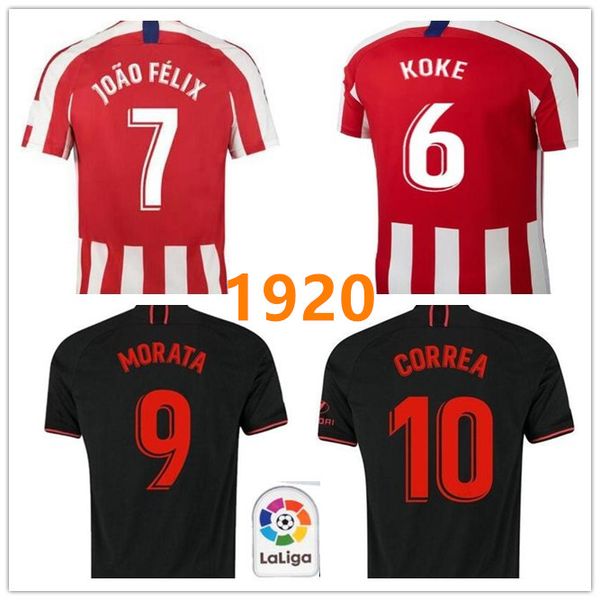 

19 20 joão félix футбольные майки atletico de madrid 2019 2020 llorente morata футболка футболка футболка футболка футболки комплекты, Black;yellow