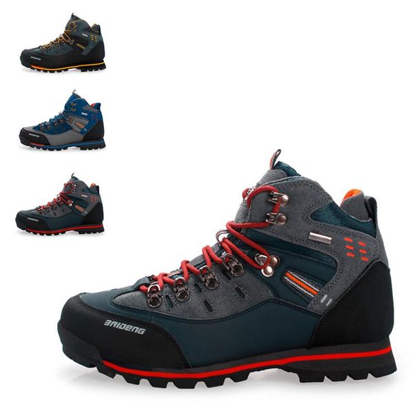 

winter hiking shoes men's fashion outdoor snow boots mountain climbing trekking boots size:40-46