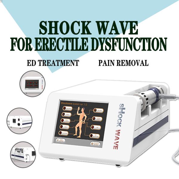 

advanced shockwave aesthetic equipment / medical equipment / shock wave body pain relief ed treatment machine