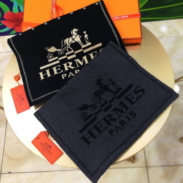 

высокое качество письмо ремесло размер 180*30 двухцветный выбор для мужской высококачественный вязаный шерстяной шарф без коробки h55, Blue;gray