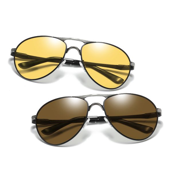 

driving polarized sunglasses change color pchromic shades men glasses male driver goggles uv400 fishing sun glasses 8722bs, White;black
