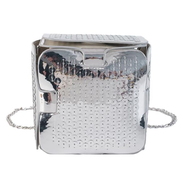 

women new wild fashion sequin messenger shoulder bag 2020 women 's crossbody bag european and american popular bags 0110