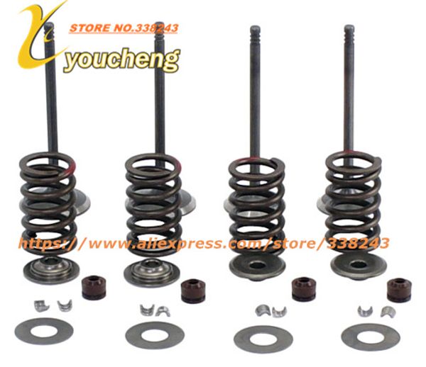 

cfmoto 800cc intake & exhaust valve assy atv cf800 engine parts 0800-022004 0800-022005 utv go kart qm-cf800
