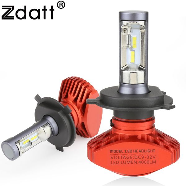 

zdalamps led h4 car h7 led h11 h8 h9 h1 9005 hb3 9006 hb4 8000lm 80w 12v 24v headlight bulb auto car light 6500k csp