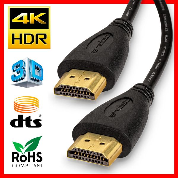 

hdmi digital cable high speed hdtv ultra hd 2160p 4k 3d audio 0.5m to 5m