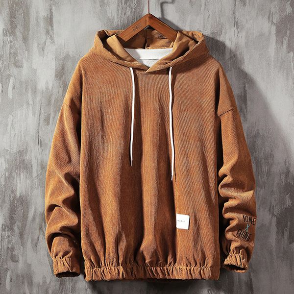 

feitong men's hoodies 2019 autumn casual solid pullover hoodie long sleeve hip hop hoodies sweatshirt hombre, Black