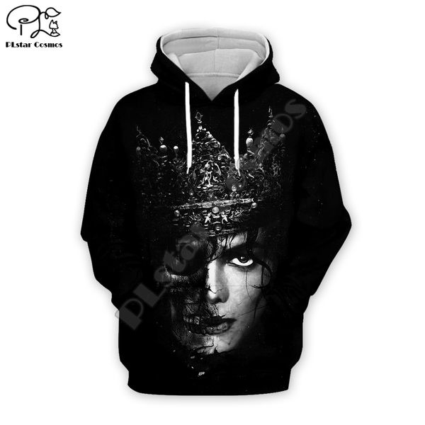 

plstar cosmos michael jackson/king 3d printed hoodie/sweatshirt/jacket/shirts mens womens hip hop apparel black