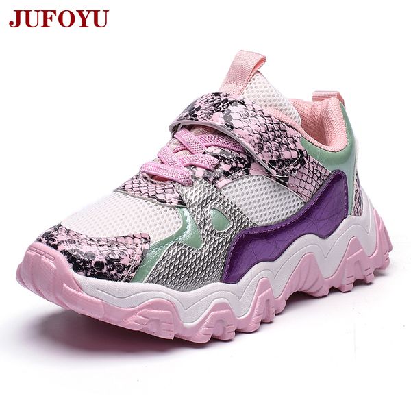 

autumn girls boys mesh sneakers children school sport trainers shoes big kid casual brand stylish designer shoes eur size 26-36, Black