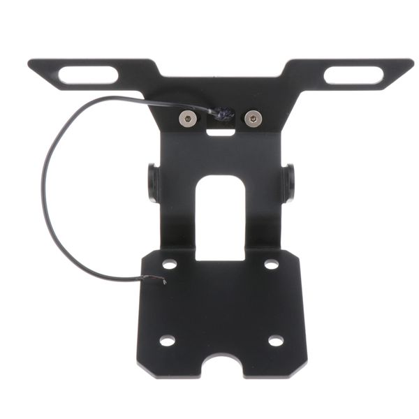 

universal cnc motorcycle rear license plate mount /holder /bracket with led light