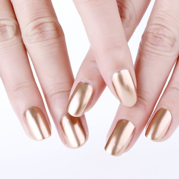

mirror nail polish plating silver paste metal color stainless steel mirror silver nail polish for art nails beauty