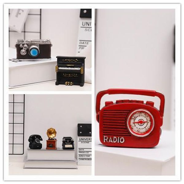 

retro radio telephone camera creative accessories props pgraphy objects newborn pgraphy props