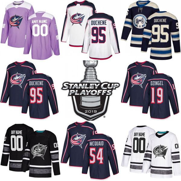 

2019 Stanley Cup Playoffs Columbus Blue Jackets Matt Duchene Cam Atkinson Artemi Panarin Dubois Sergei Bobrovsky Wennberg Alexandre Texier