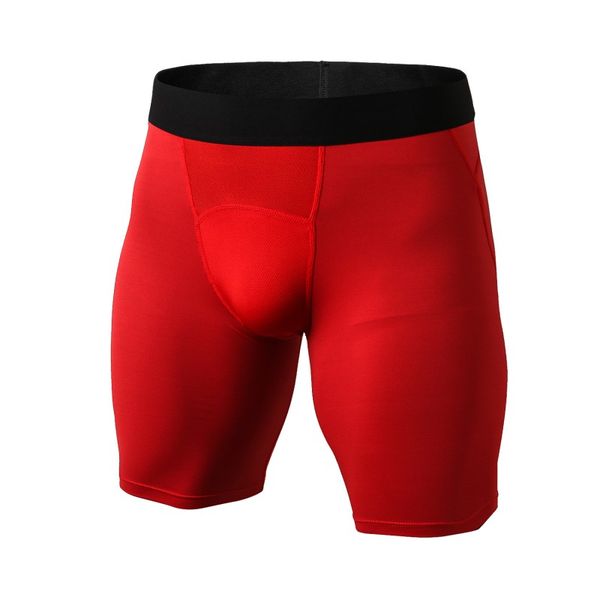 

men's riding cycling exercise fitness sweat quick-drying men's shorts quick-drying shorts tight-fitting sports stretch, Black