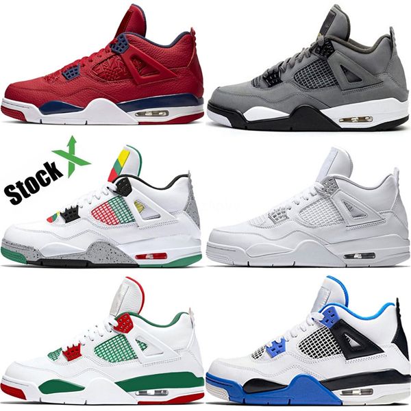 

jumpman 4s мужчины баскетбол обувь 4 что неон бред чистых денег metallic пакет black cat chaussures мужских кроссовки спорт sneaker размер 4