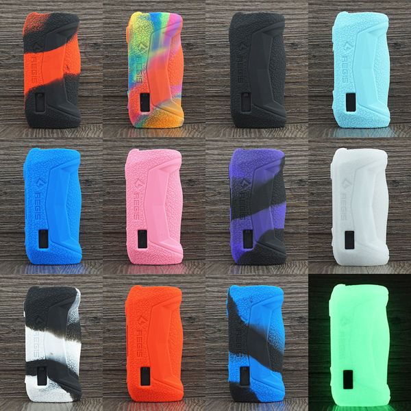 

Geekvape Aegis Solo Silicone Case 12 Colors Soft Silicon Protective Cover Skin Sleeve Vape electronic cigarettes dhl free