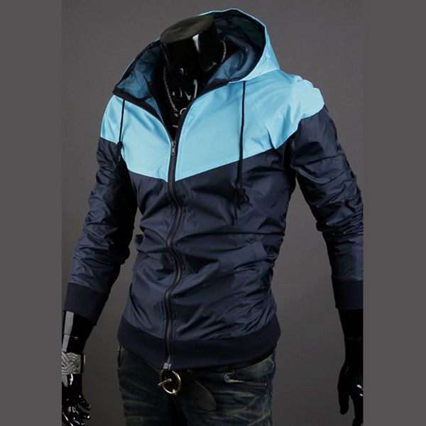 

2014 spring clothing new style korean-style mixed colors jacket couples jacket korean-style slim fit men, Black;brown