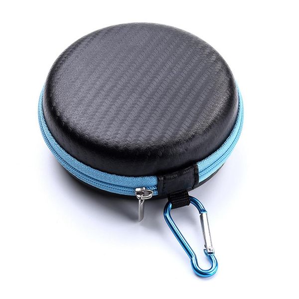 

mini 8 grid 5ml round travel cosmetic bag bottle essential oil organizer portable box anti-pressure small lipstick make up bags