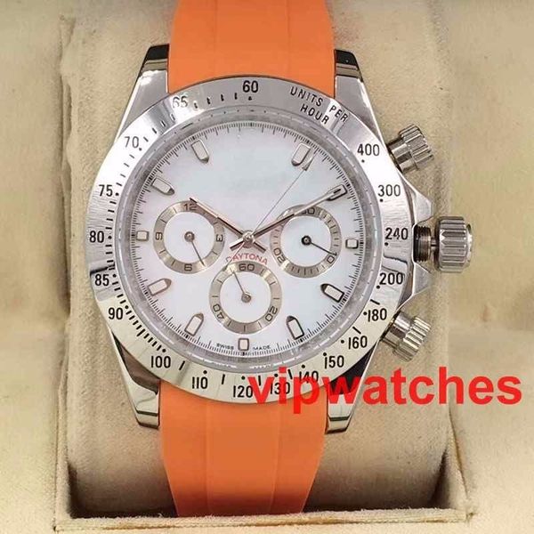 

rubber strap new rose gold 116519 ln automatic mechanical 2813 watch fashion casual reloj luxury mens watches wristwatches, Slivery;brown