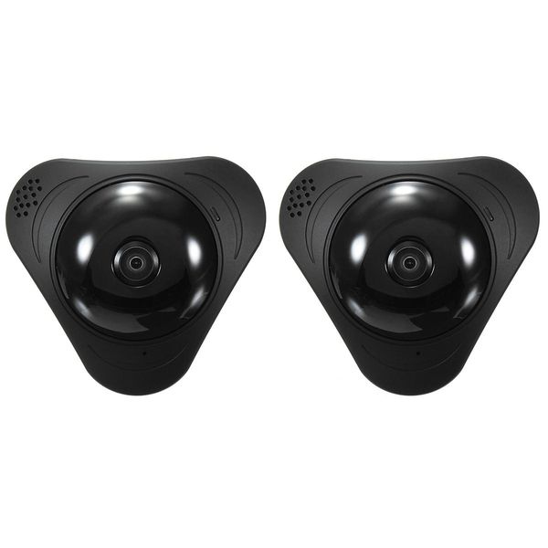 3D VR WIFI Camera panorâmica de 360 ​​graus Fisheye 960P sem fio Segurança interior - 230V Plug UA