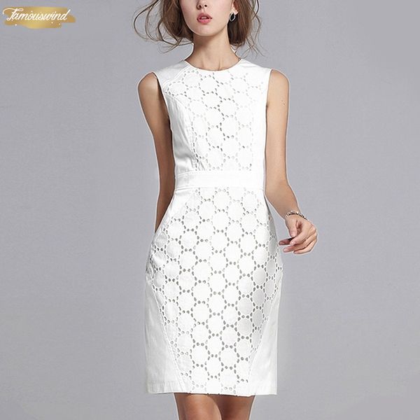 

летнее платье элегантный женщин сексуальный рукавов кружева тонкий плюс размер платья белый полиэстер колен платье партии дизайнер одежды, Black;gray