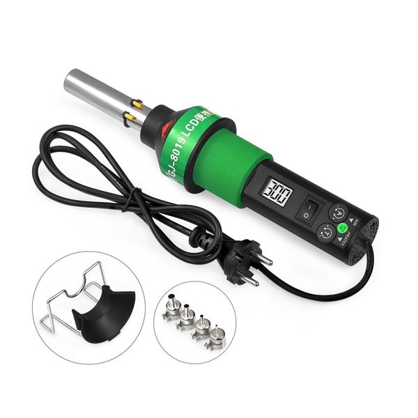 

gj-8019 portable brushless digital constant temperature heat gun thermostat air gun 220v eu air blower soldering