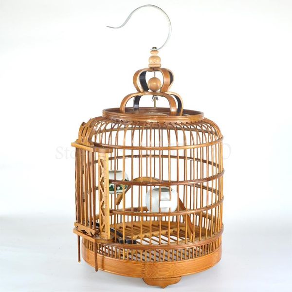 

white-eye birdcage bamboo boutique soy bird birdcage small jade birdcage package red indigo bird cage full set of accessories