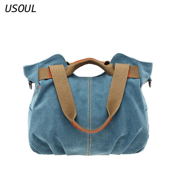 

usoul korean fashion baitao leisure single shoulder slant shopping bag new retro fashion leisure canvas bag