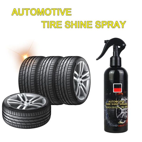 

car accessories 120lm automotive tire spray effective all purpose cleaner tire efficient cleaning shine spray