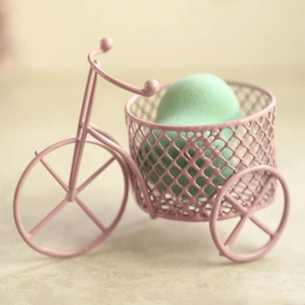 

cute iron tricycle art decoration wedding sugar jewelry container storage holder creative gift decoration drop shipping