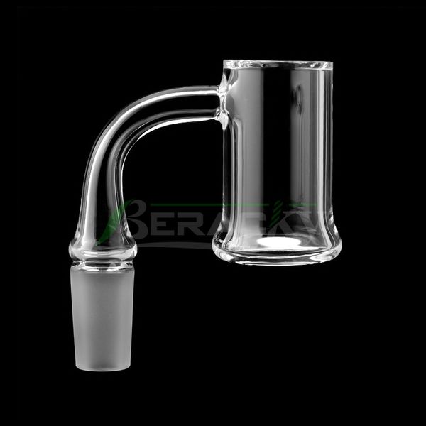 Beracky New 45mm High Beveled Edge Quartz Evan Shore Banger 3mm Wall 25mm OD Quarzo Bell Bangers Chiodi per vetro Acqua Bong Dab Rigs