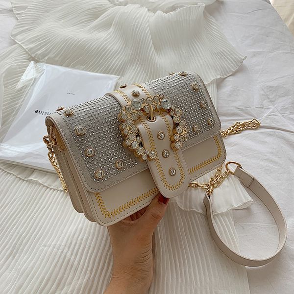 

luxury diamond square bag women crossbody bags for women chain shoulder bags fashion pu leather female messenger bag ladies flap