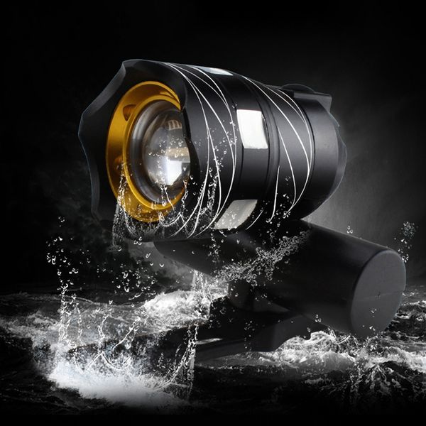 

waterproof bike light auxiliary lamp spotlight accessories rechargeable spot head lights safety night cycling lamp 2020 sale