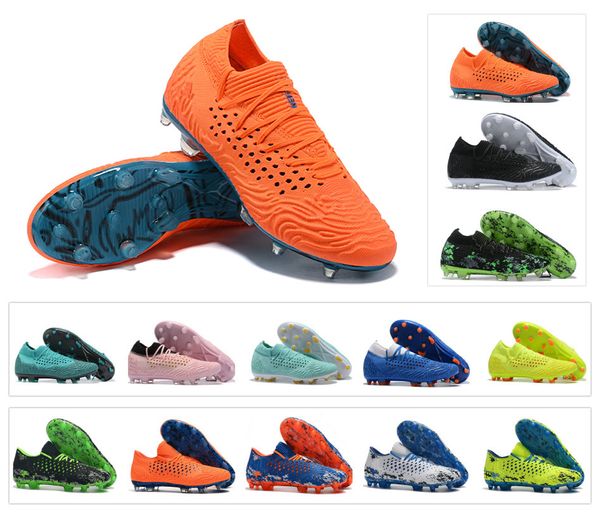 

New Mens Future Netfit 19.1 CC FG/AG Hacked Pack Griezmann Reus Suarez High Low Ankle Power Up Soccer Football Shoes Cleats Size 39-45