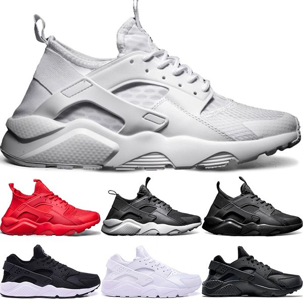 

Huarache Ultra Running Shoes 4.0 1.0 Men Women Triple White Core Black Red Huaraches Cheap Mens Sport Sneaker Size 5.5-11