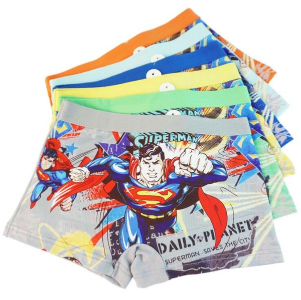 

12pcs children boy underwears panties milk silk cartoon spideman underpants 3-9year tz07, Camo