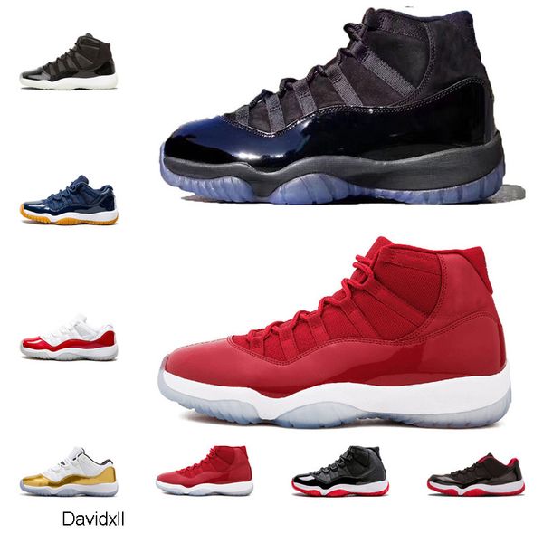 

jord*n basketball shoes 11 prom night cap and gown space jam 82 96 midnight navy gym red 11s trainers sneakers us 5.5-13