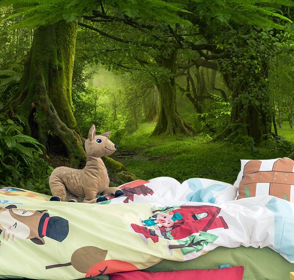 

self-adhesive] 3d forest 632112 wall paper mural wall print decal murals