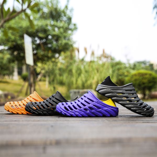 

original garden flip flops band quick drying water shoes men jelly sport summer beach aqua slipper outdoor sandals work shoes