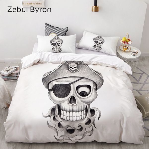 

3d duvet cover set custom,bedding sets usa/au/europe//king,quilt/blanket cover set,bedclothes pirate skull,drop ship