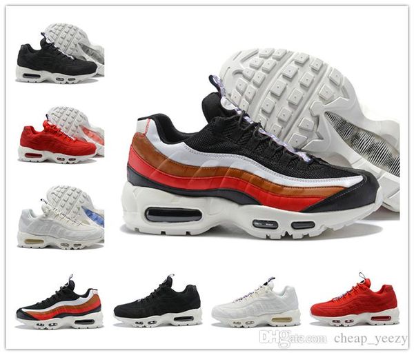 

men women 95s the running shoes og neon grape triple black white tt university red discount trainer sport outdoor sneakers size 36-45