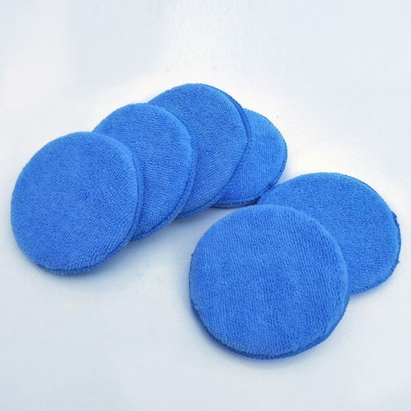 

onewell 10pcs microfiber foam sponge polishing pads wax applicator pad household waxing sponge car cleaning accessories