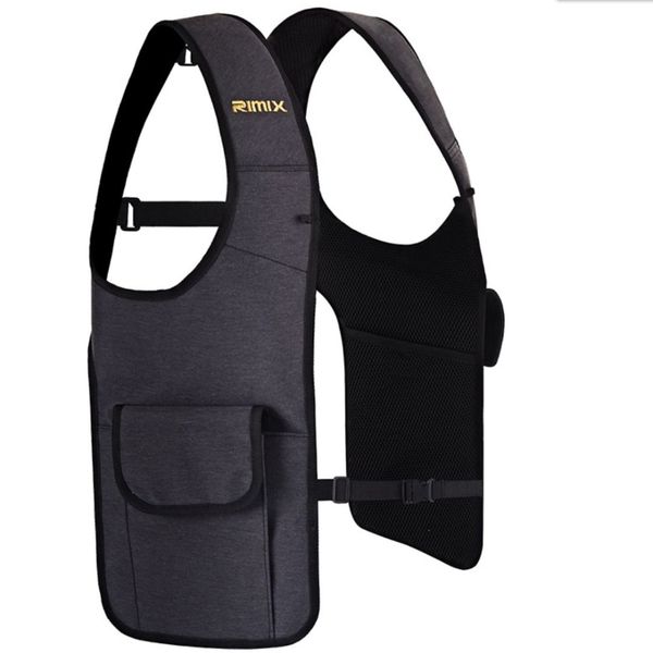 

rimix multi-pocket anti-theft hidden underarm shoulder bagwaterproof military army backpack armpit bag for travel outdoor sport
