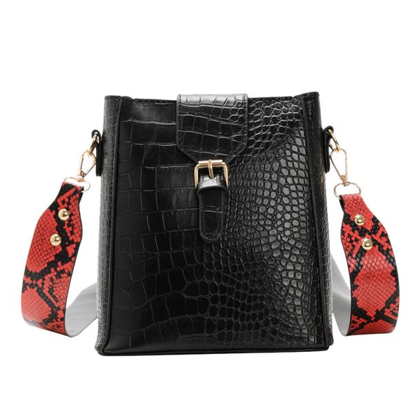 

women stone pattern hasp bucket bag hnadbag shoulder messenger bag bolso mujer popular designer handbags bucket bags for lady