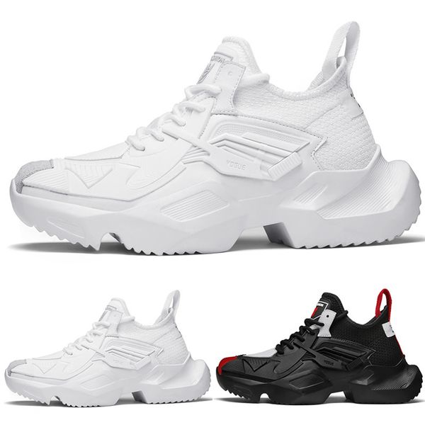 Yüksek kaliteli Platformu shop01 sneaker type8 yumuşak beyaz siyah, kırmızı dantel yastık genç ERKEKLER oğlan Ayakkabı Tasarımcısı eğitmenler Spor Spor ayakkabılar Koşu