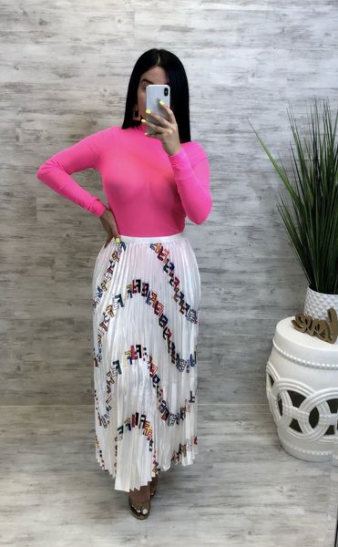

Summer Women FF Printed Dress Casual Designer Womens Loose Dresses Casual Ladies Midi Dress