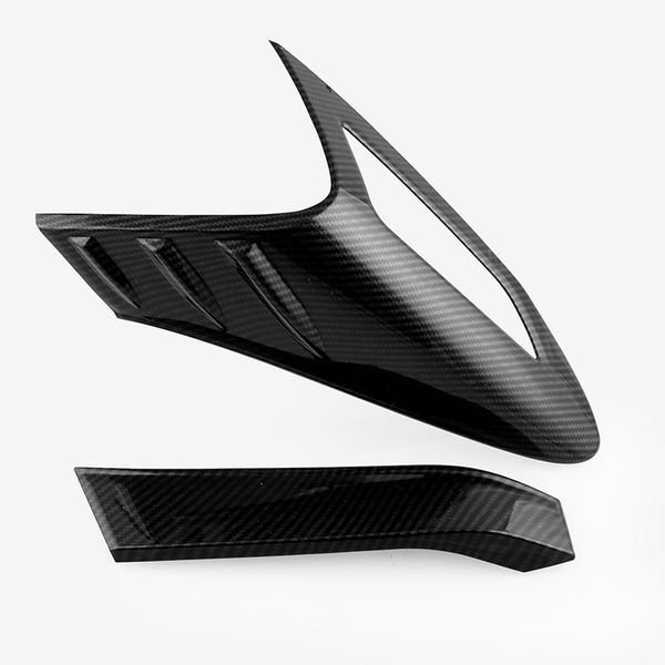 

replacement for c-hr 4pcs/set rear back lamp tail light carbon fiber cover trim decors