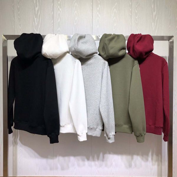 

new luxury designer hoodies epaulette brand mens hoodie phantom compass logo print men sweater plus velvet thickened couple sweatshirt, Black