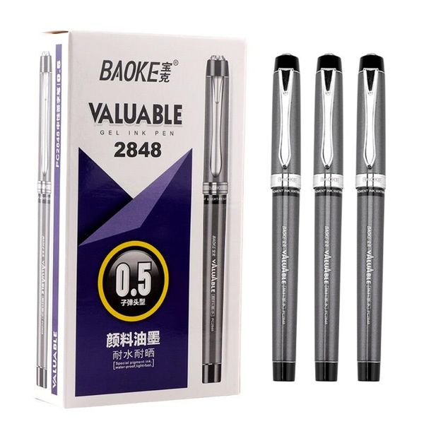 

ballpoint pen luxury roller ball pen 0.5mm black/blue ink for business office school student writing gift, Blue;orange