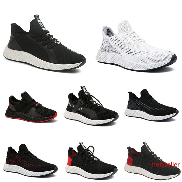 

2020 new men running shoes triple black white red chaussures mens trainers walking jogging athletic sport sneakers vintage 40-44 item #14